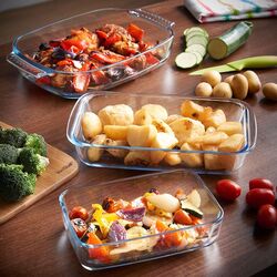 Set vase de gătit VonShef 1507643 3pcs (Transparent) Thumb