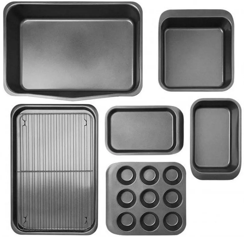 Set tave VonShef 1000268 (Black)