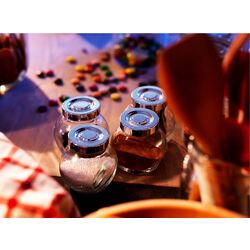 Set borcane mirodenii Ikea Rajtan sticla 15cl (Aluminiu) Thumb