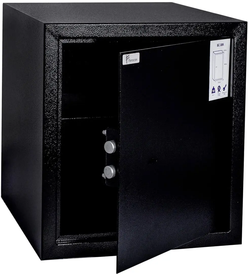 Мебельный сейф Ferocon BS-38K (Black)