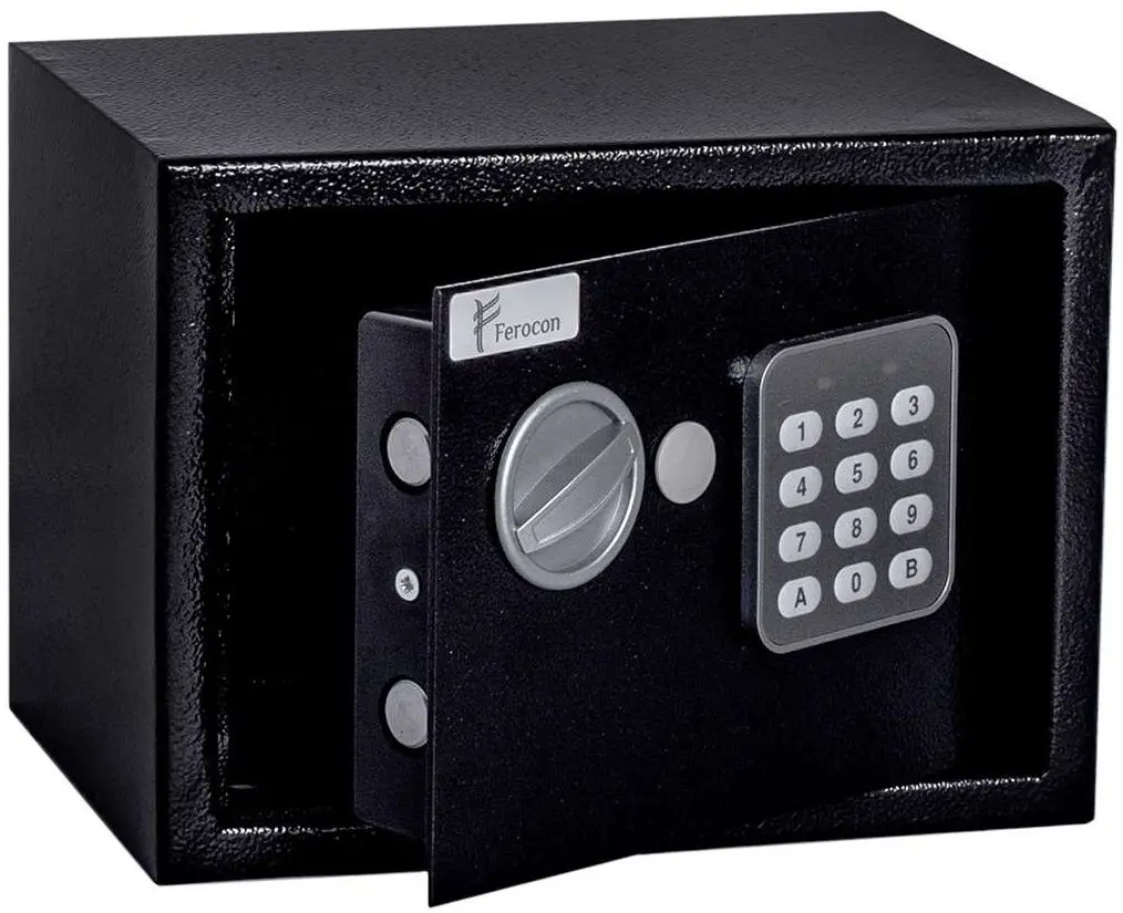 Seif pentru mobilier Ferocon БС-17Е (Black)