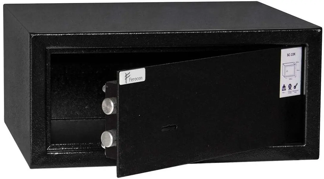 Seif pentru mobilier Ferocon БС-23К (Black)