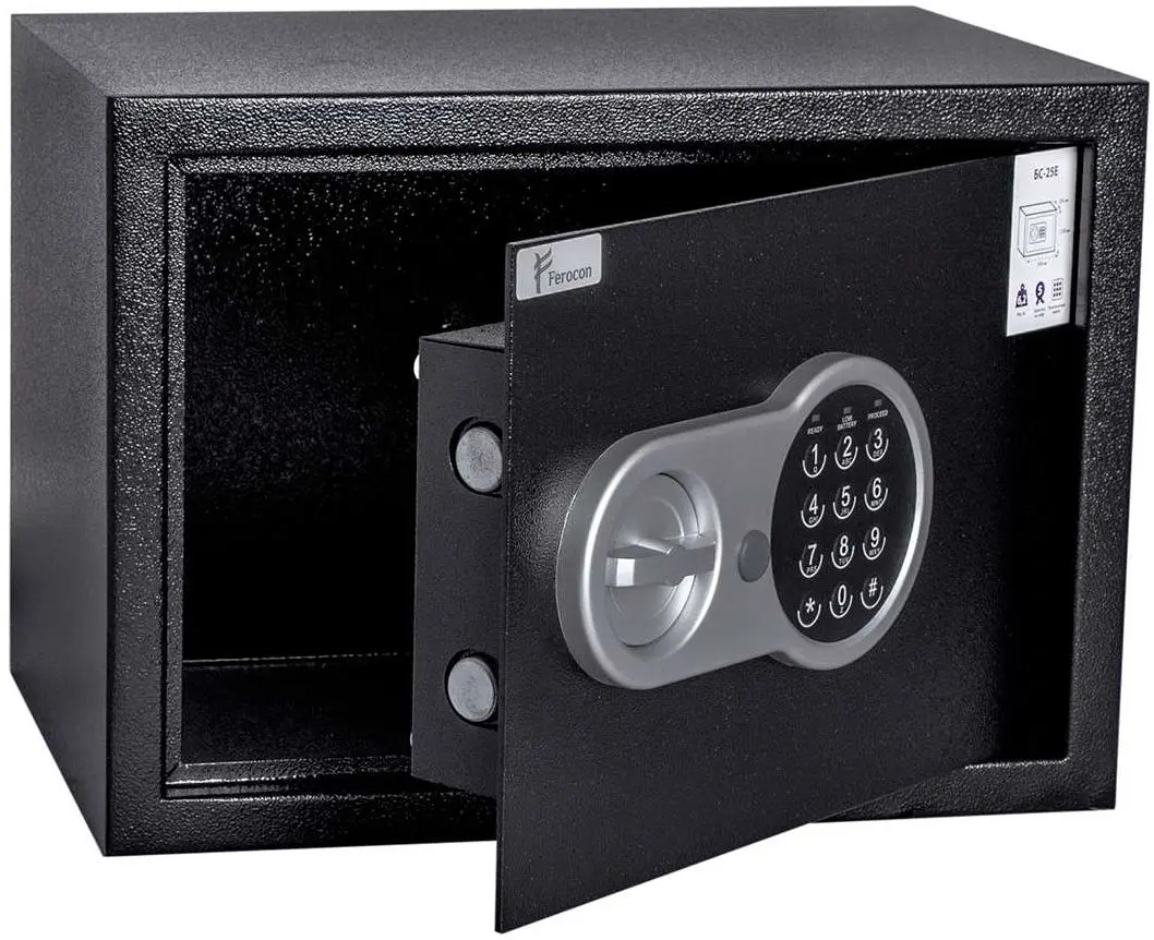 Seif pentru mobilier Ferocon БС-25Е (Black)