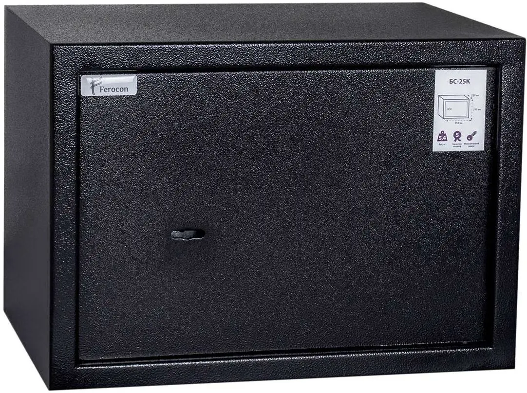 Seif pentru mobilier Ferocon БС-25К (Black)