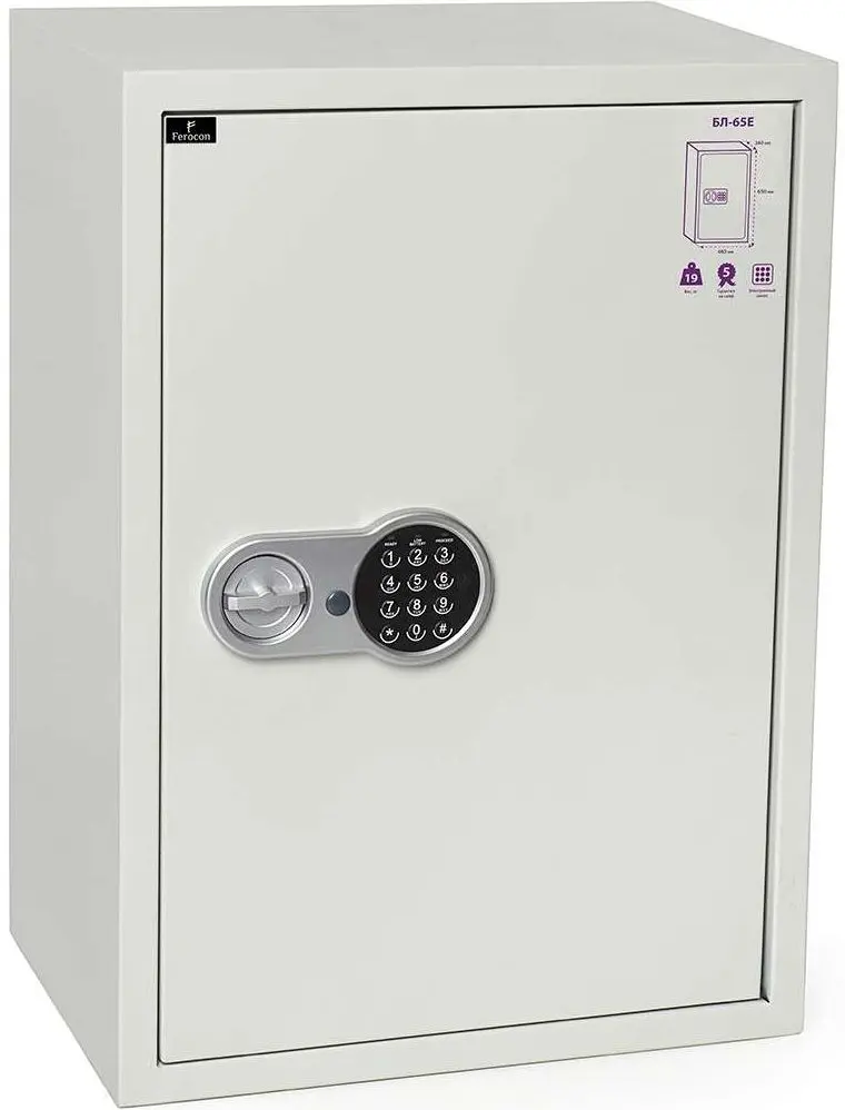 Dulap tip safeu Ferocon БЛ-65Е (Gray)