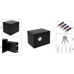 Сейф Iso Trade S8800 (Black) Thumb