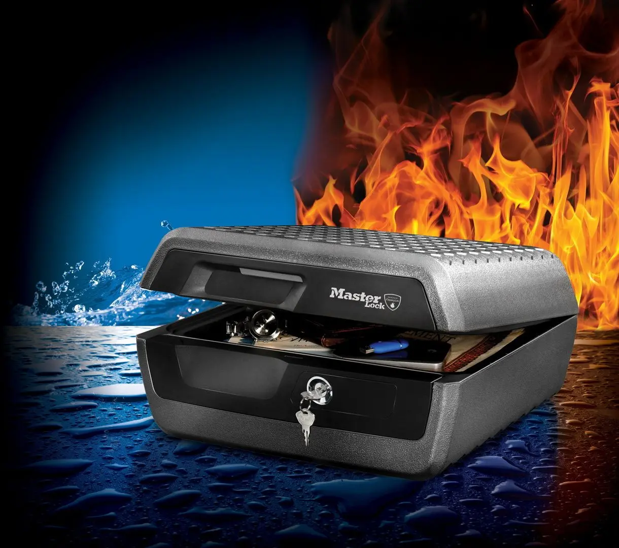 Переносной сейф MasterLock LCFW30100 (Grey/Black)