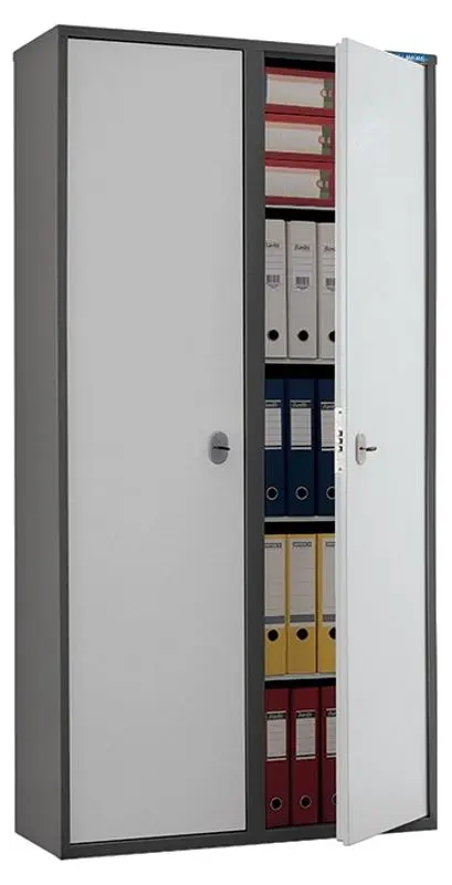 Архивный шкаф Промет SL185/2 (Light Gray/Graphite)