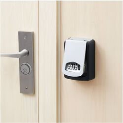 Seif pentru chei Strategic 120x88x40 (Silver/Black) Thumb