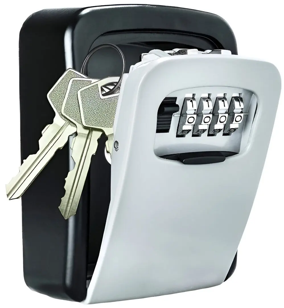 Seif pentru chei Strategic 120x88x40 (Silver/Black)