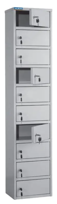 Депозитный шкафчик Valberg AMB-140/10 (Light Gray)