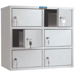 Депозитный шкафчик Valberg AMB-45/6 (Light Gray)