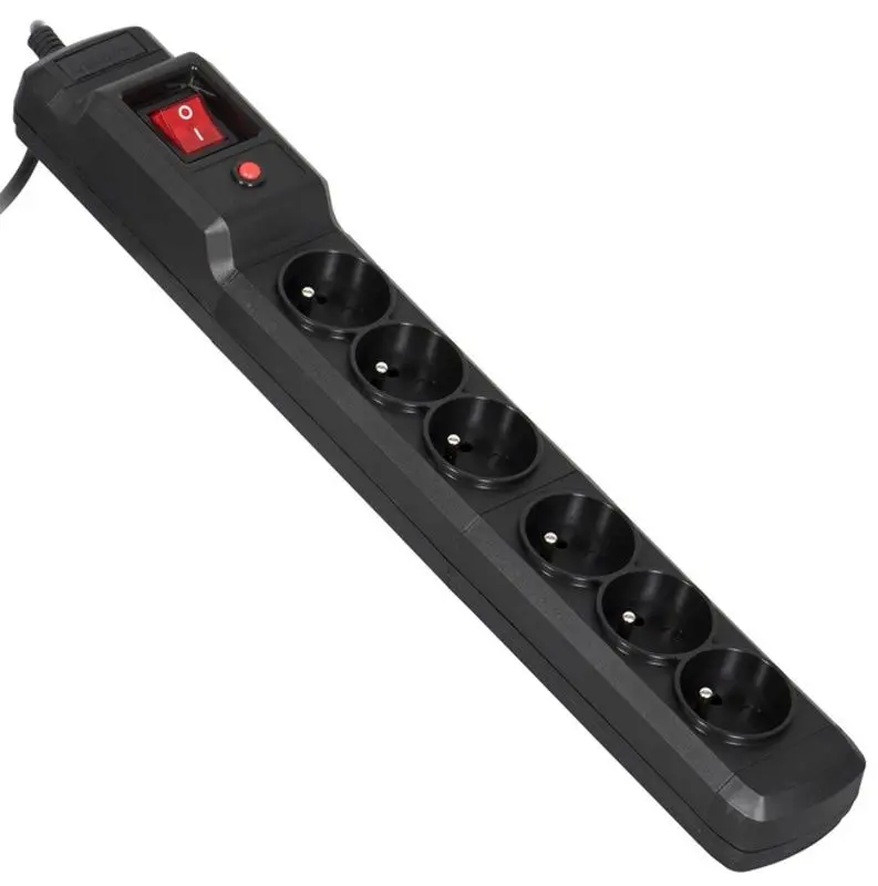 Filtru de retea Activejet ACJ Combo 6GN 1.5m (Black) - 2