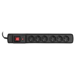 Сетевой фильтр Activejet ACJ Combo 6GN 1.5m (Black)