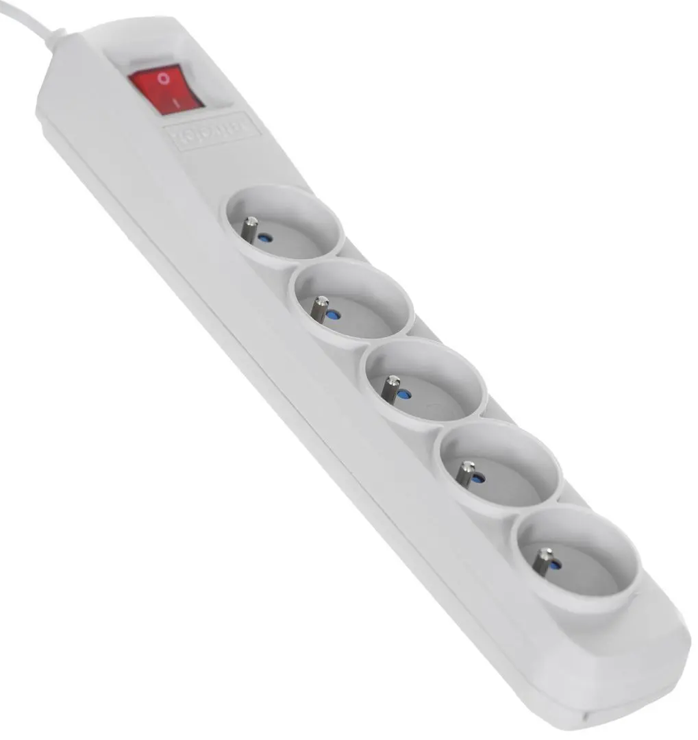 Сетевой фильтр Activejet ACP-5GN 1.5m (Grey) - 2