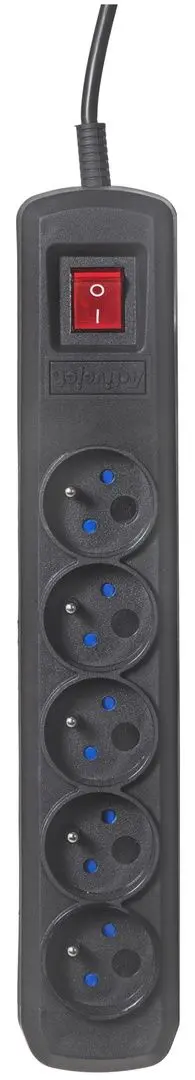 Сетевой фильтр Activejet ACP-5GN 5m (Black)
