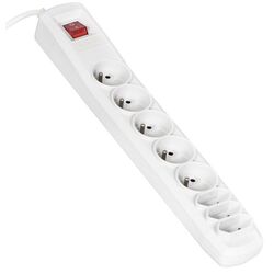 Сетевой фильтр Activejet APN-8G/1.5M-GR 1.5m (Grey) Thumb