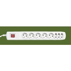 Сетевой фильтр Activejet APN-8G/1.5M-GR 1.5m (Grey) Thumb