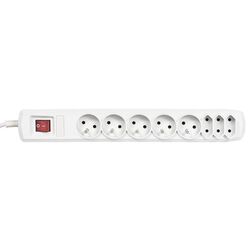 Сетевой фильтр Activejet APN-8G/1.5M-GR 1.5m (Grey)