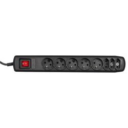 Filtru de retea Activejet APN-8G/3M-BK 3m (Black)