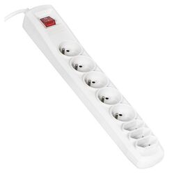 Сетевой фильтр Activejet APN-8G/3M-GR 3m (Grey) Thumb