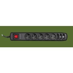 Filtru de retea Activejet APN-8G/5M-BK 5m (Black) Thumb