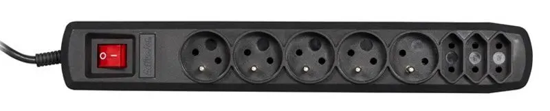 Filtru de retea Activejet APN-8G/5M-BK 5m (Black)