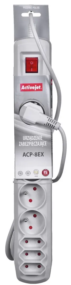 Filtru de retea Activejet APN-8G/5M-GR 5m (Grey) - 3