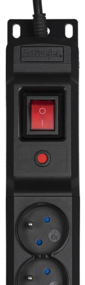 Сетевой фильтр Activejet Combo 12GN 3m (Black) - 3