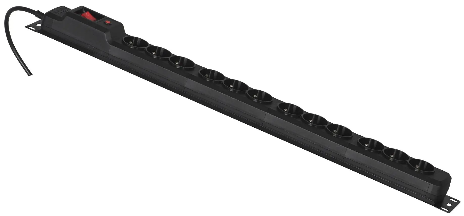 Сетевой фильтр Activejet Combo 12GN 5m (Black) - 2
