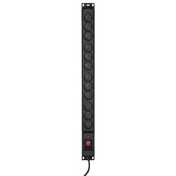 Сетевой фильтр Activejet Combo 12GN 5m (Black)