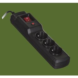 Filtru de retea Activejet Combo 3GN 1.5m (Black) Thumb