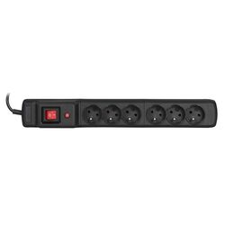 Сетевой фильтр Activejet Combo 6GN 5m (Black)