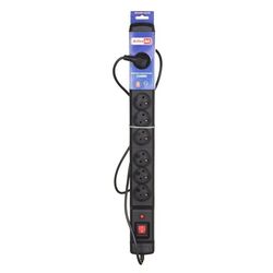 Сетевой фильтр Activejet Combo 9GN 3m (Black) Thumb