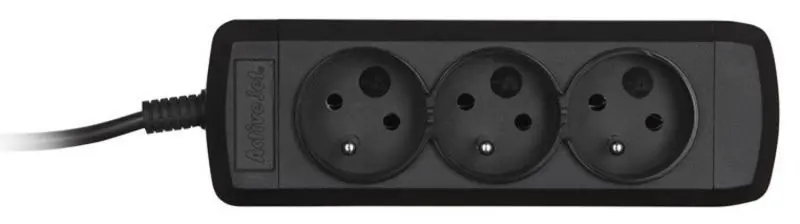 Удлинитель Activejet 3GNU-1.5M-C 1.5m (Black)