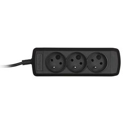 Удлинитель Activejet Combo IEC-3G/1.5M 1.5m (Black)