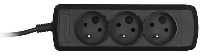 Prelungitor Activejet Combo IEC-3G/1.5M 1.5m (Black)