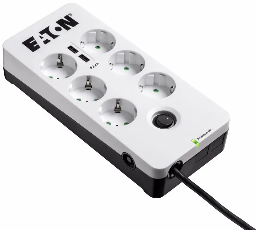 Сетевой фильтр-удлинитель Eaton PB6UD 1.5м (White) - 2