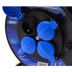 Удлинитель на катушке Geko G17504 (Black/Blue) Thumb