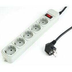 Сетевой фильтр-удлинитель Gembird SPG3-B-10C 3m (Grey) Thumb