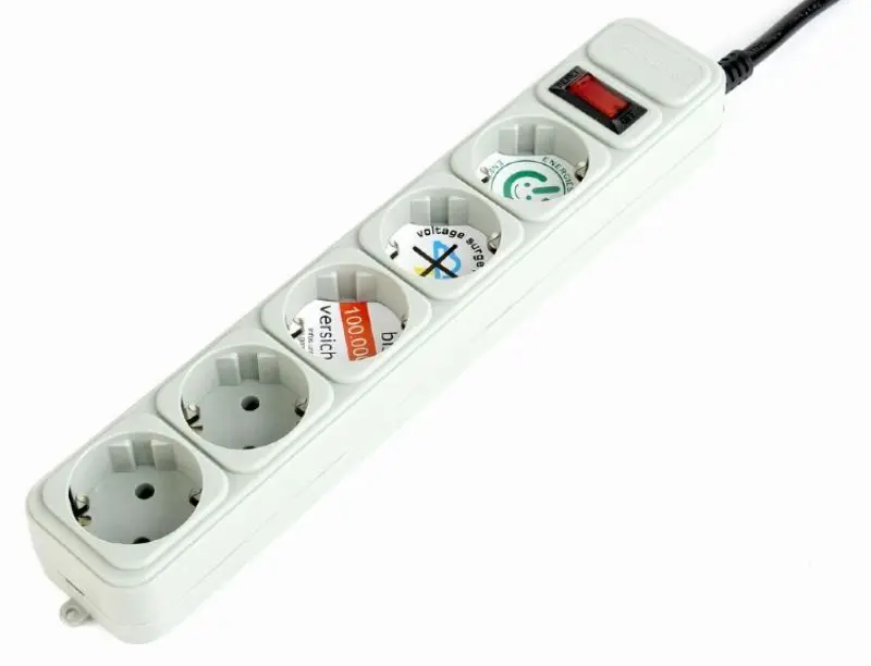 Сетевой фильтр-удлинитель Gembird SPG3-B-10C 3m (Grey)