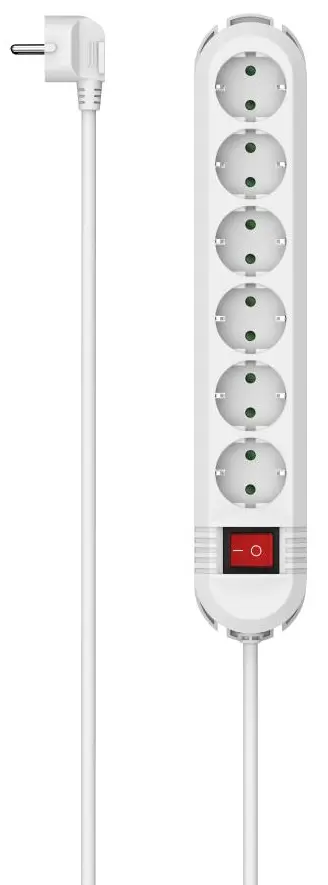 Удлинитель Hama 223131 2м (White)