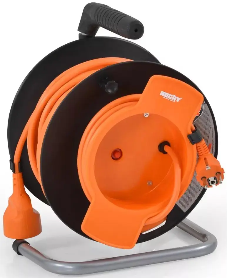 Prelungitor pe bobină Hecht 121153 3x1.5 20m (Orange)