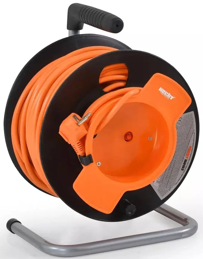 Удлинитель на катушке Hecht 150153 3x1.5 50м (Orange)