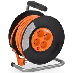 Удлинитель на катушке Hecht 420153 3x1.5 20м (Orange)