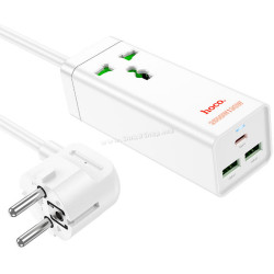 Filtru de retea-prelungitor Hoco AC9A Talent 1.5m (White)