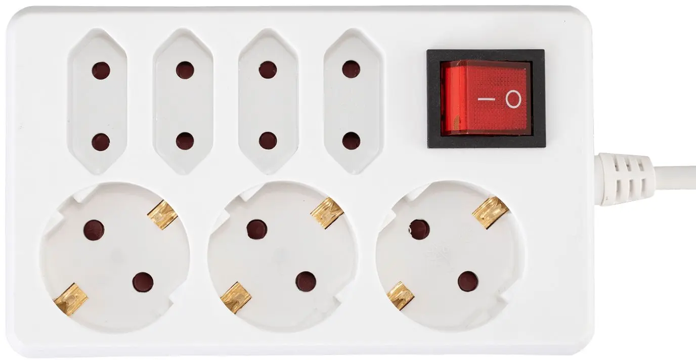 Сетевой фильтр-удлинитель Home NV 17/WH 1.5м (White)