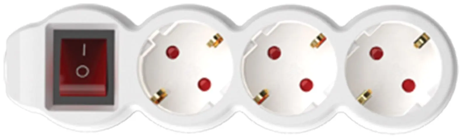 Сетевой фильтр-удлинитель Home NV 3K/WH 1.5м (White)