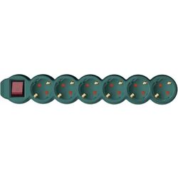 Filtru de retea-prelungitor Home NV 6K-3/GR/1.5 3m (Green)