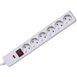 Сетевой фильтр-удлинитель Home NVT 06K/WH 1.5м (White)